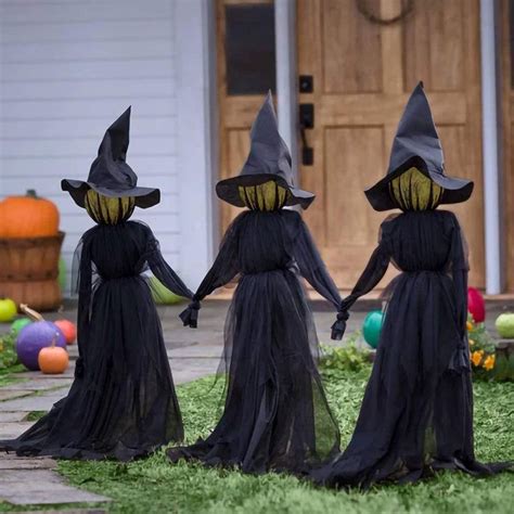 Transform into a glowing witch with our luminous face Halloween decorations